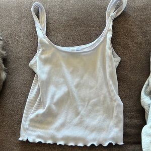 White tank top